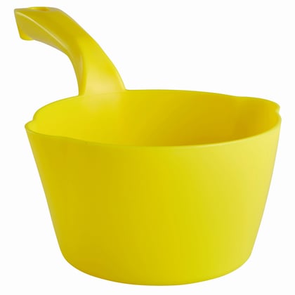 Vikan ronde schepbak geel 1ltr