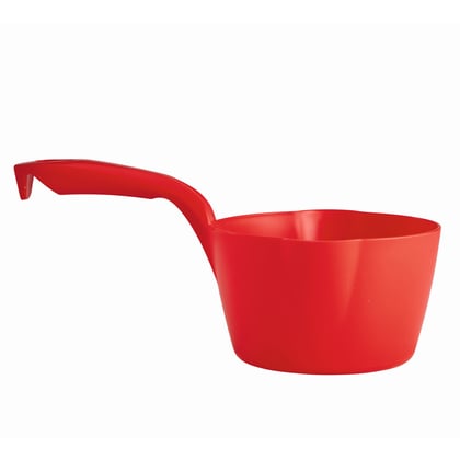 Vikan ronde schepbak rood 1ltr