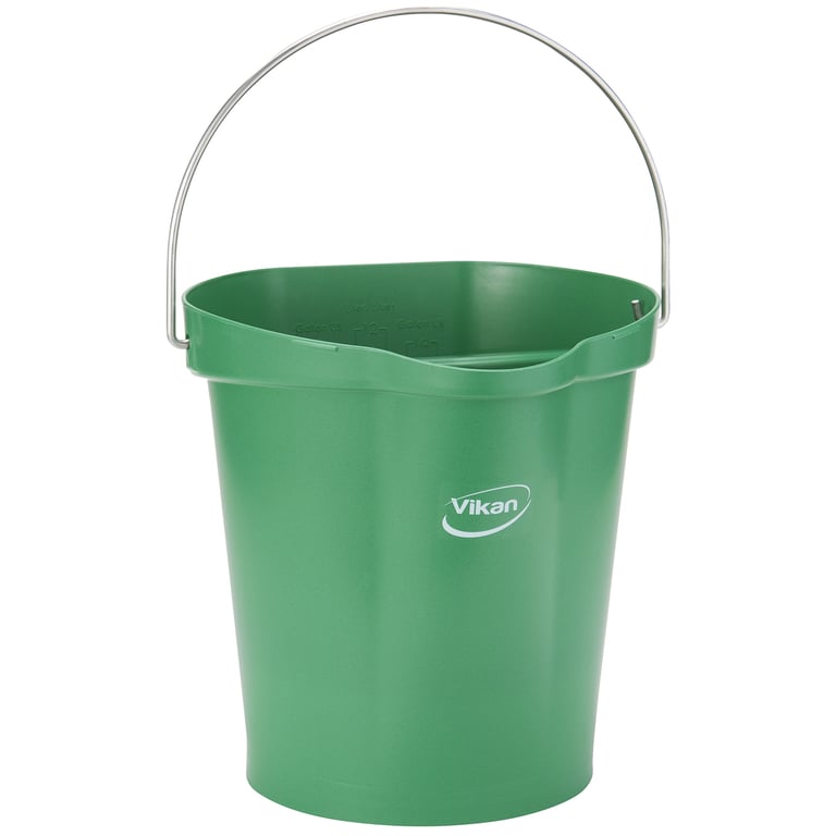 Vikan detecteerbare hygiene emmer 12ltr