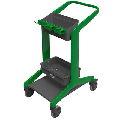 Vikan HyGo Mobiel reinigingsstation 780mm groen