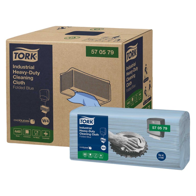 Tork industriële heavy-duty reinigingsdoek 4x60st
