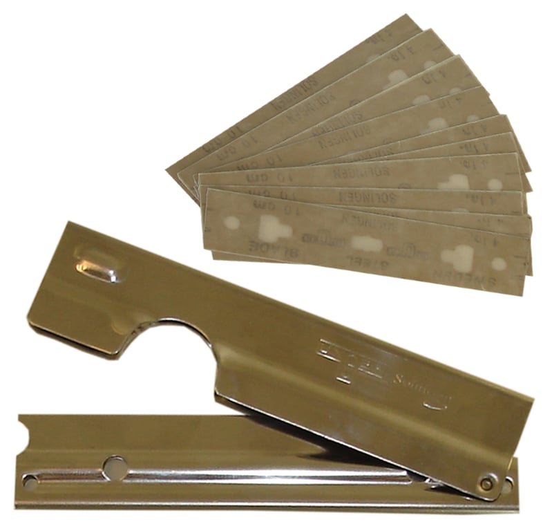 Unger etui 10 messen + 1 houder 10cm