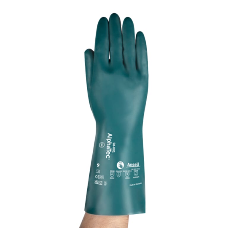 Ansell AlphaTec 58-001 ESD nitril handschoen groen