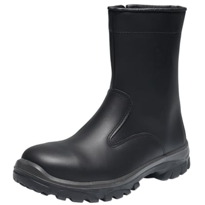 Emma Galus veiligheidslaars S2 met bontvoering zwart maat 46 XD