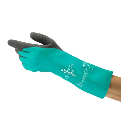 Ansell AlphaTec 58-735 werkhandschoen palm gecoat maat 7