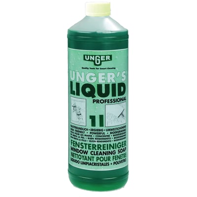 Unger's Liquid glasreiniger laag schuimend 1ltr 