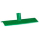 Vikan hygiene nylon schraper/duwer  met steelaansluiting groen 270x128mm