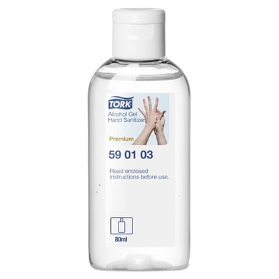 Tork alcohol gel hand sanitizer 80ml 