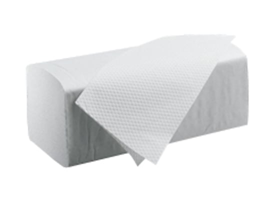 Blanco papieren handdoekjes 2-laags