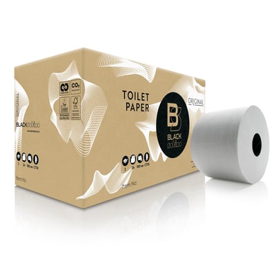 BlackSatino toiletpapier 2lgs Compact 24rolx100mtr