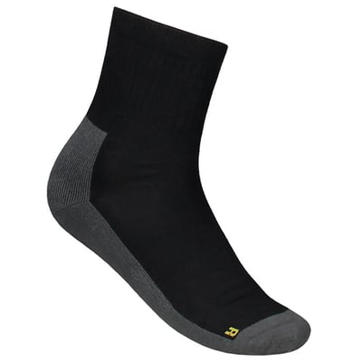 Tricorp Workwear werksok 55gr  2-pack zwart grijs maat 35-38