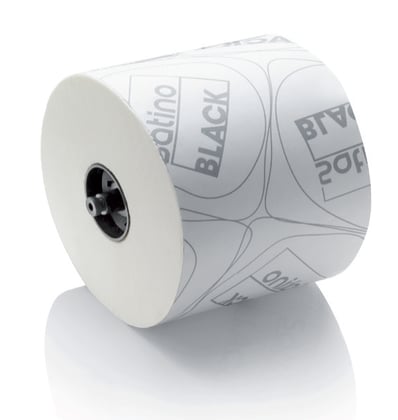 BlackSatino toiletpapier 2lgs wit doppenrol 24rolx100mtr