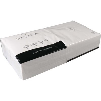 Servetten 1/8-vouw 2-laags 40x40cm wit 250st