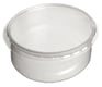 Bakje PP 250ml kunststof diameter 101mm transparant zonder structuur 1000st