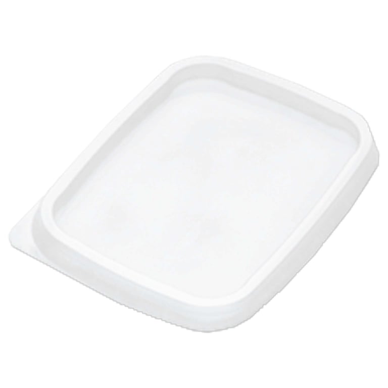 Deksel t.b.v. bakje rechthoekig 108x82mm 100st transparant