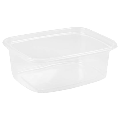 Bakje rechthoekig 250cc pp excl deksel  100st