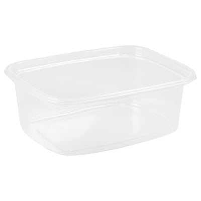 Bakje rechthoekig 250cc pp excl deksel  100st