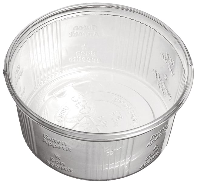 Bakje rond 250cc diam. 101mm 100st