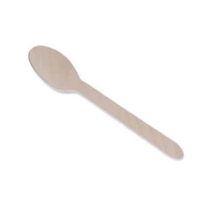 Lepel hout FSC 160mm 100st