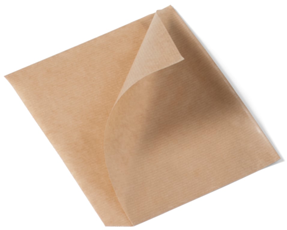 Snackenvelop papier 150x150mm 20x100st
