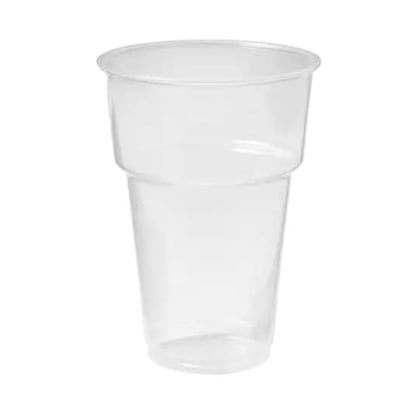 Bierglas helder PP 250ml 1000st 