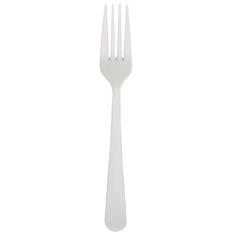 Vork reusable PP wit 190mm 100st