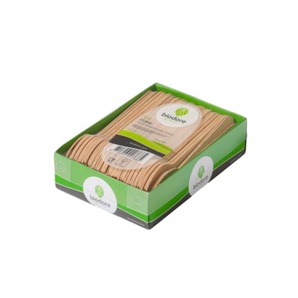 Biodore vork 100 stuks per pak