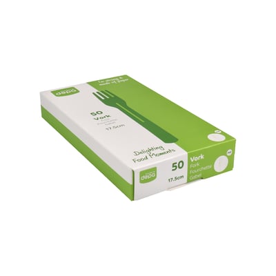 Biodore vork papier 175mm 1000st