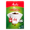 Melitta koffiefilter 1x4 aromazones wit 80st 