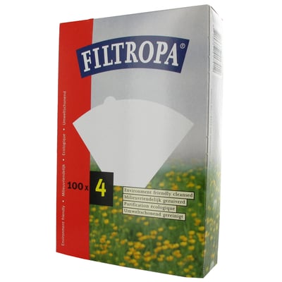Filtropa koffiefilter 4 wit 