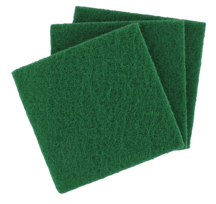 CaluClean schuurlapjes groen 15x15cm 3st 