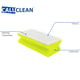 CaluClean schuurspons met handgreep geel/wit 