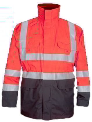 Mammoet Yakut II werkjas rood/zwart