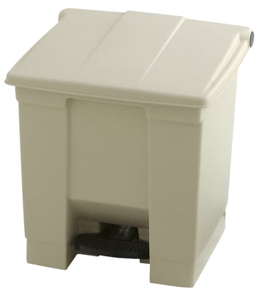 Rubbermaid pedaalemmer 30ltr beige