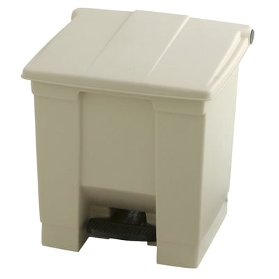 Rubbermaid pedaalemmer 30ltr beige