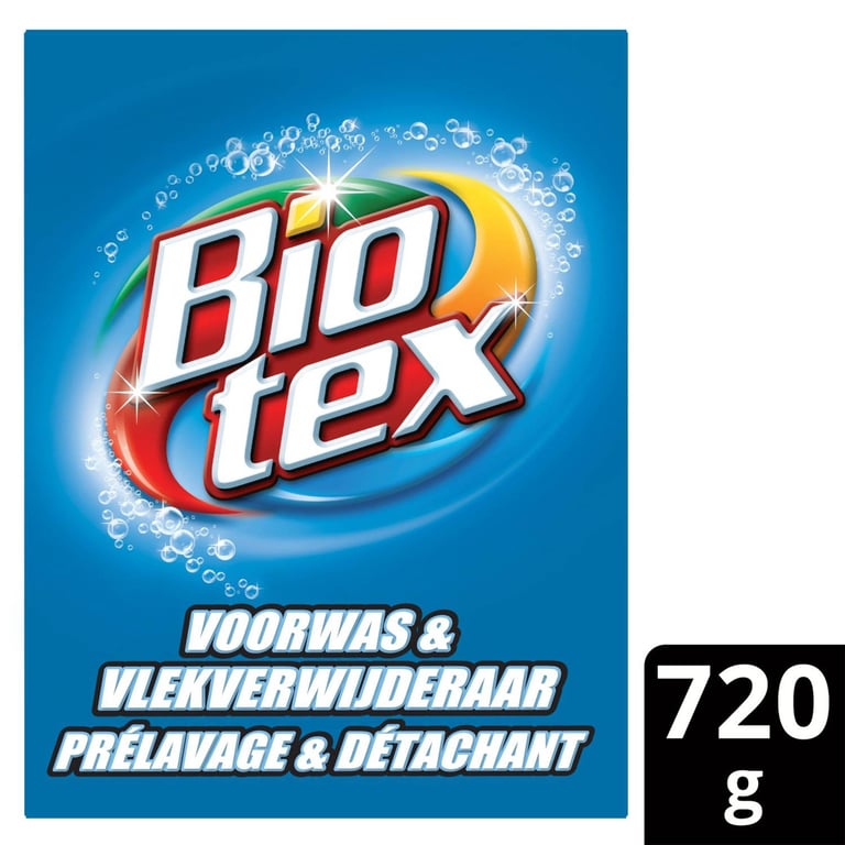 Biotex waspoeder voorwas & vlekverwijderaar 750gr
