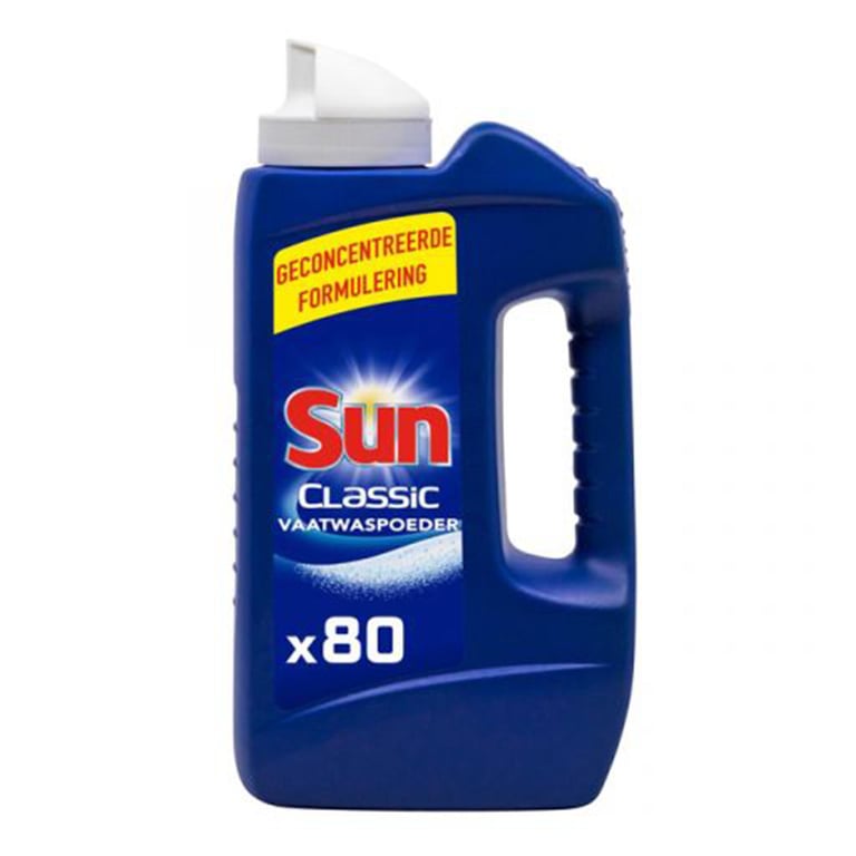 Sun vaatwaspoeder normaal geconcentreerd 1.36kg 80 scoops