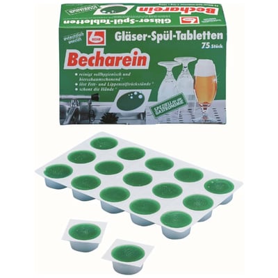 Dr. Becher bierglasreiniger tabs 75st 