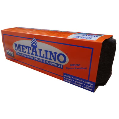 Metalino staalwol in kokers nr. 00 200gr 