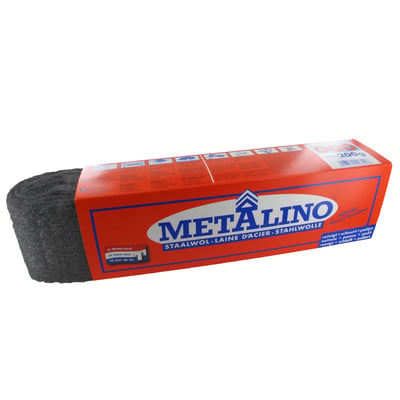 Metalino staalwol in kokers nr. 000 200gr  