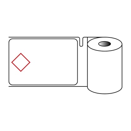 Brady CLP labels L1 polypropyleen 75x110mm 300 stuks