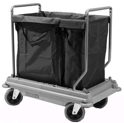 NuBag wasgoedwagen NB-3002 1x100 en 1x200ltr