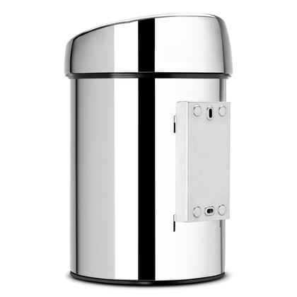 Brabantia Touch bin wandafvalemmer 3ltr RVS