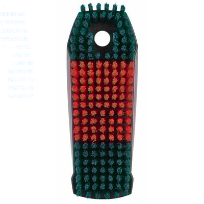 Vikan Transport Systeem nagelborstel 40x120x47mm, zwart/groen/rood