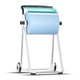 Tork vloerstandaard dispenser wit/turquoise