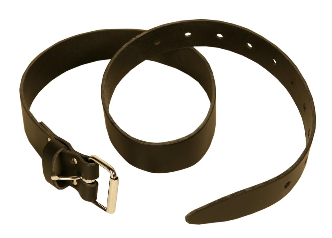 Glazenwasriem rundleder