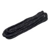 Emma veters rond zwart/grijs 140cm 