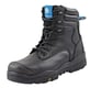 Bata Longreach black zip S3 veiligheidslaars zwart maat 38