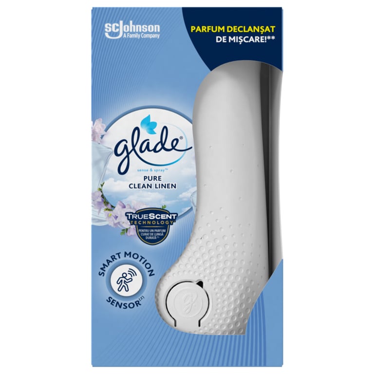 Glade Sense&Spray houder Pure Clean Linen 18ml
