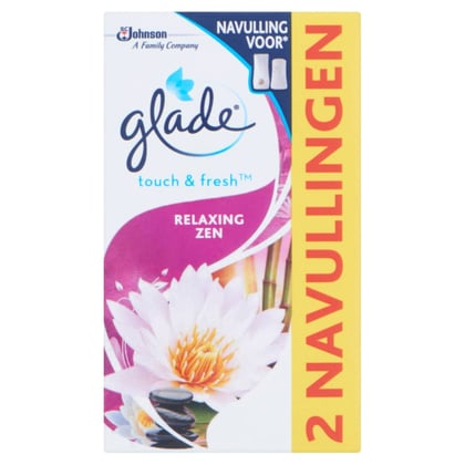 Glade Touch & Fresh Relaxing Zen Duo navulling 2x10ml